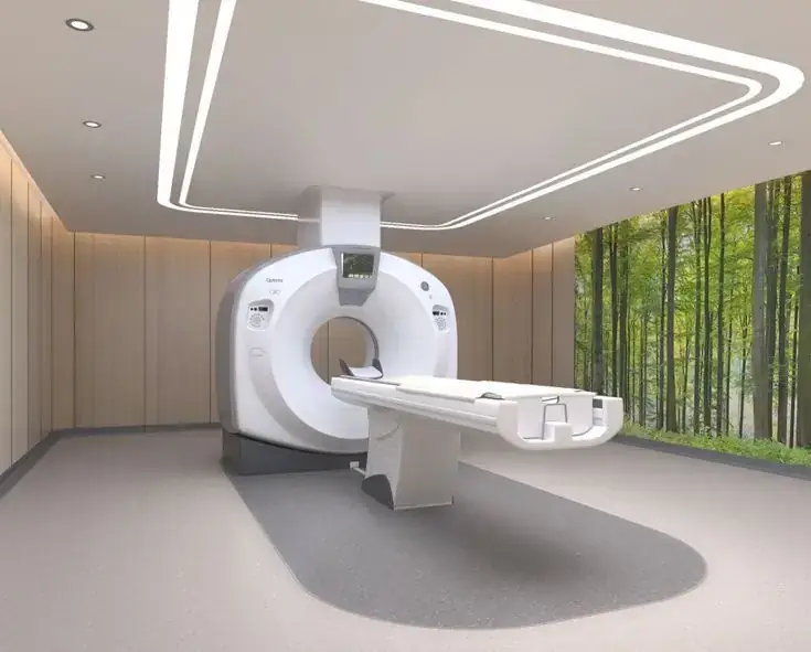 CT scan room in a modern diagnostic centre