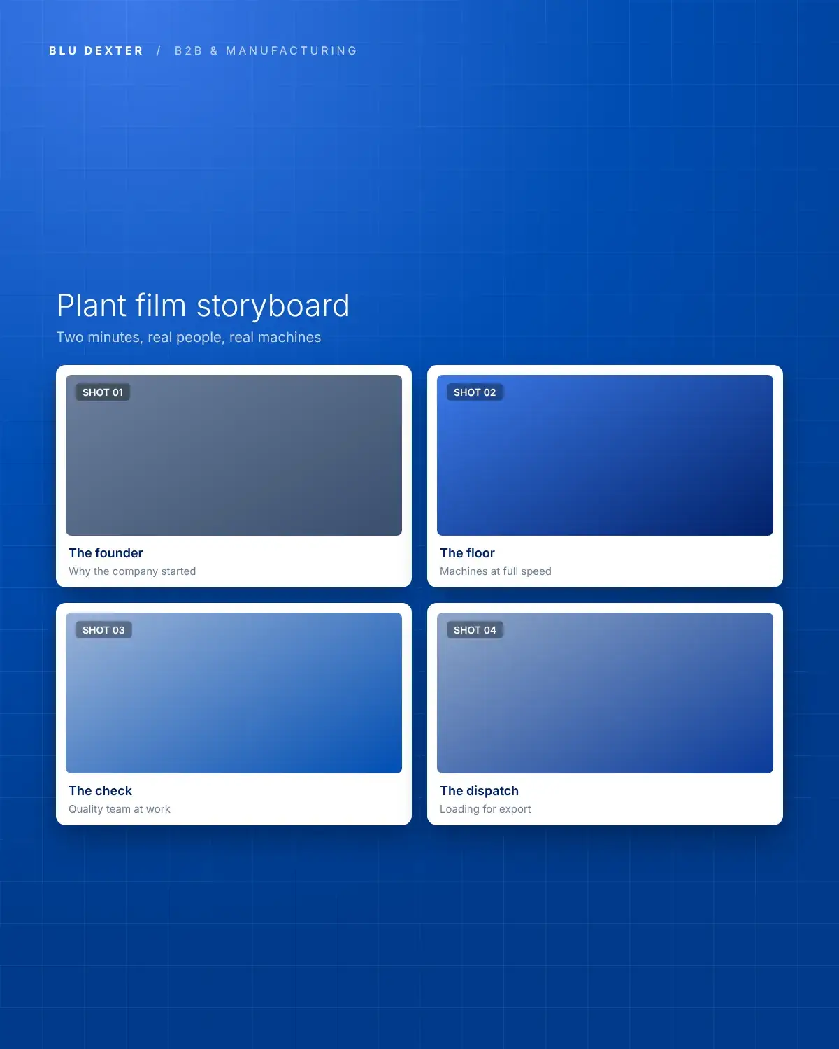 Step 4, Plant Film: Plant film storyboard